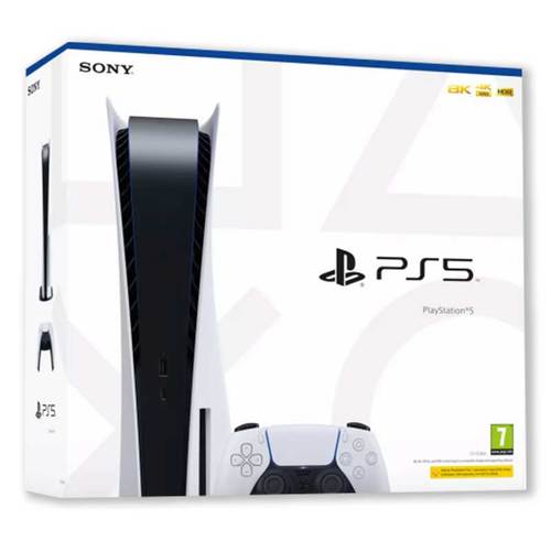 Sony PlayStation 5 825GB Blu-ray Edition  סוני פלייסטיישן 5 גרסת דיסקים ישפאר