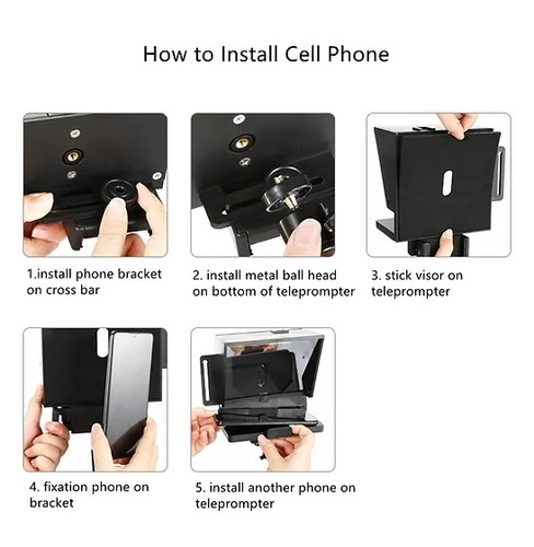 Teleprompter for smartphone