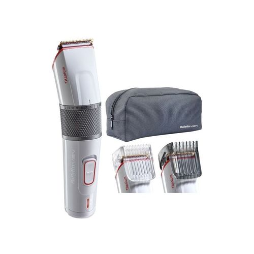 מכונת תספורת + קוצץ זקן טיטניום בייביליס BaByliss דגם E971