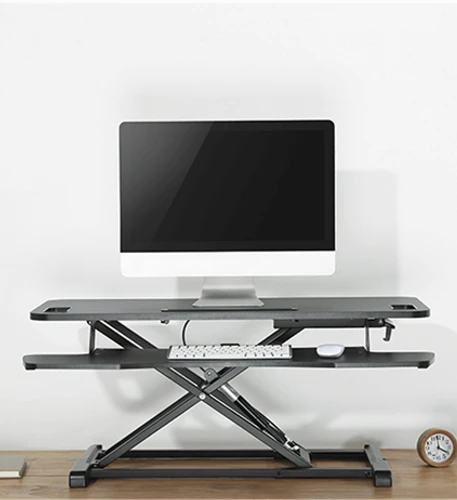 מתקן ארגונומי הכולל שולחן ומדף למקלדת LUMI  DWS28-02N 