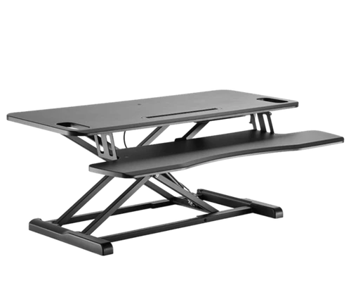 מתקן ארגונומי הכולל שולחן ומדף למקלדת LUMI  DWS28-02N 