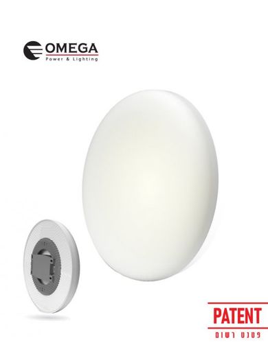 Frameless 36W צמוד תקרה לד עגול 3000K