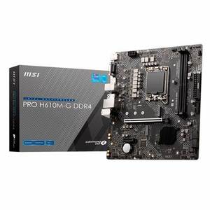 לוח MSI H610M PRO DDR4 LGA1700 2SLOT