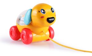 מעודד זחילה והליכה - כלבלב כדורים