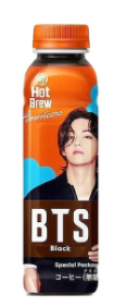 משקה BTS בטעם אמריקנו