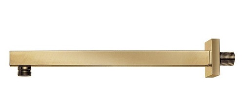 זרוע מהקיר מרובעת חמת גוון נחושת מוברשת 801521F20