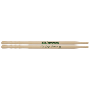 מקלות לתופים Fit Grip Series 5B Wooden Tip - Ivory מבית LIVERPOOL
