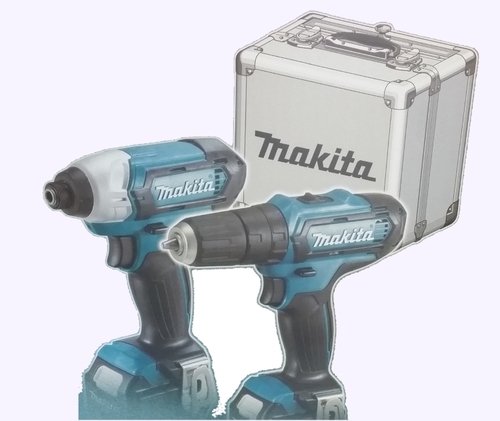 סט 12V מקדחה רוטטת+אמפקט+32 אביזרים