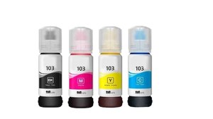 סט 4 מכלי דיו תואמים EPSON 103 BK/C/M/Y