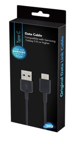 כבל USB סמסונג מקורי טייפ-סי (שחור) - סאני