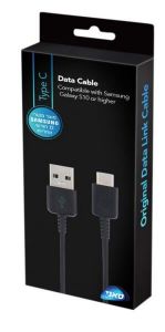 כבל USB סמסונג מקורי טייפ-סי (שחור) - סאני