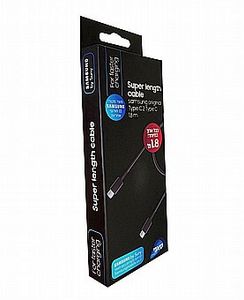 כבל סמסונג מקורי 1.8 מטר - טייפ-סי לטייפ-סי (שחור) - סאני