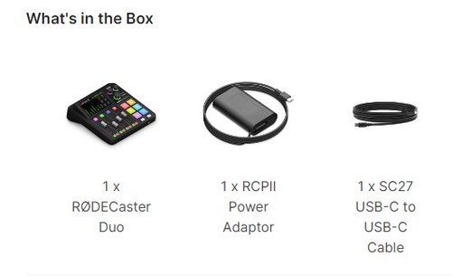 זוית נוספת RODECaster Duo