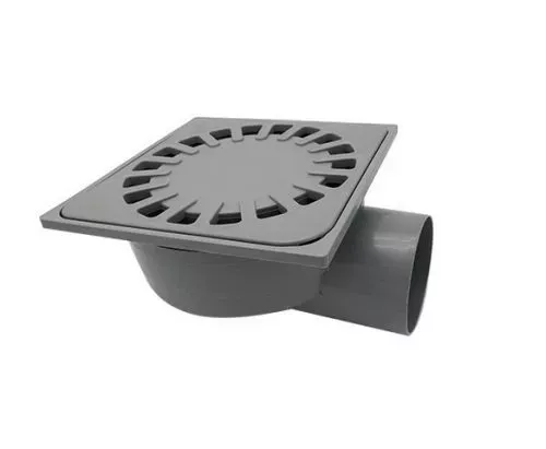 קולט גשם אופקי 250X250 יציאה 110