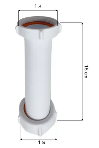 מאריך סיפון 1/4 1