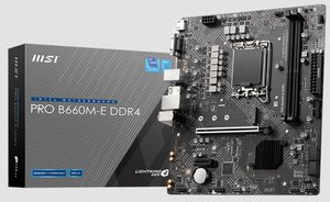 לוח PRO 2SLOT MSI PRO B660M-E DDR4