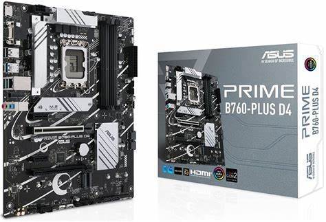 לוח ASUS B760-PLUS WIFI ING LGA1700 USB3.2 90MB1ER0