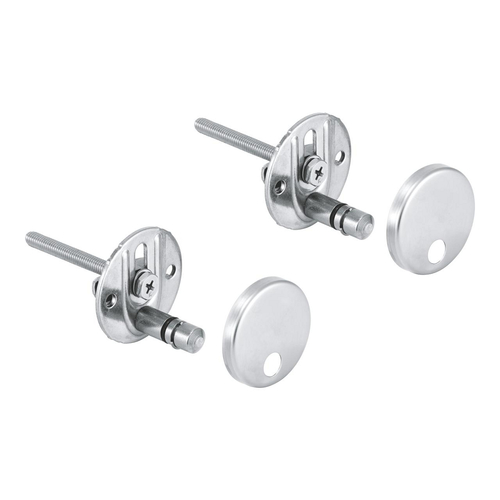GROHE 49529000 | סט צירי מתכת גרואה 49529000 למושבי אסלה Bau Ceramic