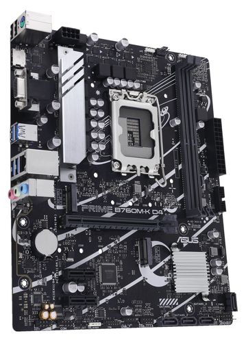 לוח ASUS B760M-K D4 LGA1700 USB3.2 GEN2 DDR4 2SLOT RGB 90MB1DS0-M0EAY0
