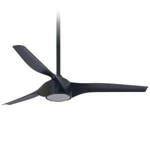 מאוורר תקרה לפרגולה "48 סטאר +תאורה+שלט שחור