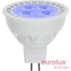 דיקרויקה 4 וואט כחול חיבור GU5.3 12V