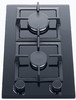 כיריים גז דומינו זכוכית שחורה מבית BLACKPUNT דגם BL313BK