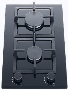כיריים גז דומינו זכוכית שחורה מבית BLACKPUNT דגם BL313BK בומפאני