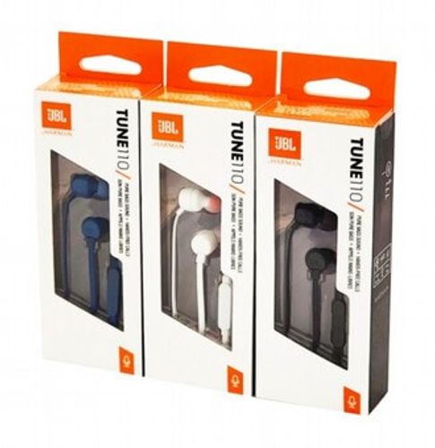 אוזניות JBL T110 - עם מיקרופון ושלט מובנים ע