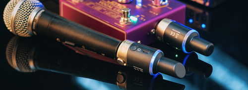 משדר מקלט XLR מקצועי JOYO MW-1   5.8GHz