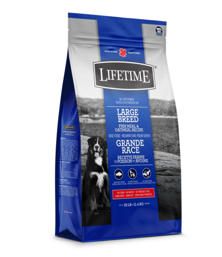 Lifetime לייף טיים מזון לכלב 11.4 ק