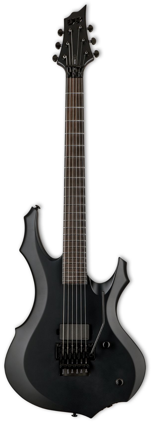 גיטרה חשמלית ESP LTD F Black Metal 