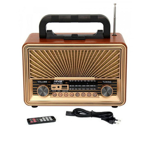 רדיו בעיצוב רטרו בלוטוס עם שלט NNS Radio Retro Style NS2073BT