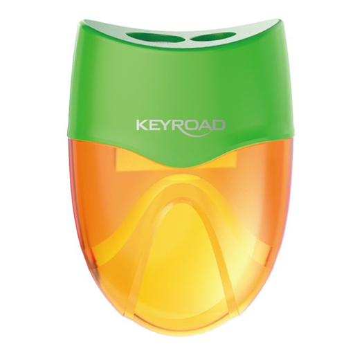 מחדד כפול עם מיכל Keyroad Mellow 
