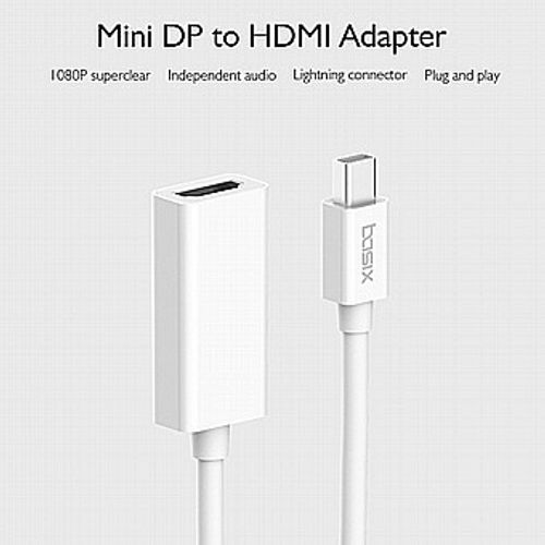 מתאם Mini DP ל-HDMI בשקית תלייה מהודרת
