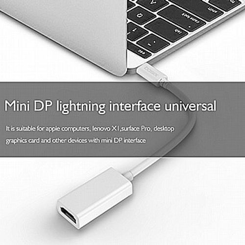 מתאם Mini DP ל-HDMI בשקית תלייה מהודרת