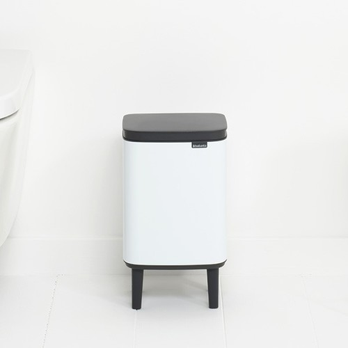 פח אשפה לשירותים 4 ליטר BO - לבן Brabantia