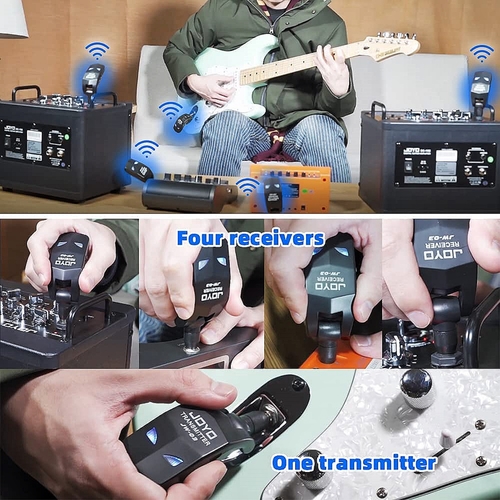 סט אלחוטי לגיטרה JOYO JW-03 2.4GHz Wireless