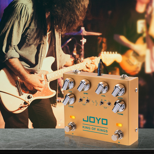 פדל אוברדרייב שני ערוצים Joyo R-20 King of Kings overdrive