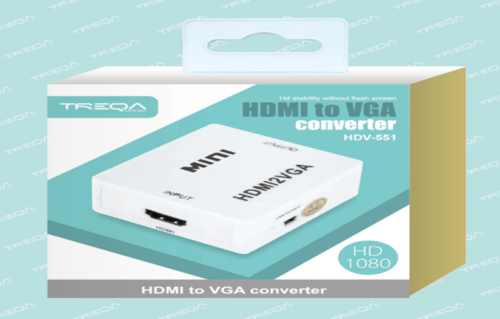  מתאם HDMI TO VGA 