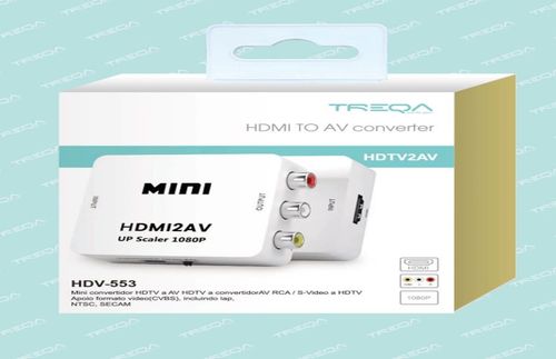 תמונת מוצר נוספת  מתאם HDMI TO AV/RCA