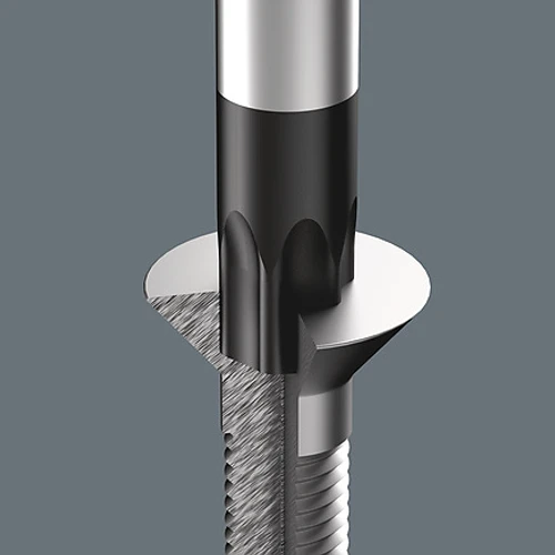 סט מברגים 6 חלקים טורקס כולל מתלה דגם 05028062001 Wera TORX® 367/6 Kraftform Plus 