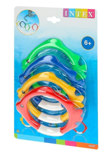 משחק צלילה טבעות דגים 55507 INTEX
