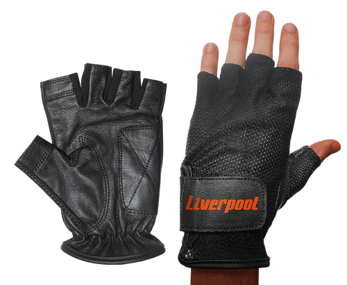 כפפת עור למתופף מידה XL מבית LIVERPOOL