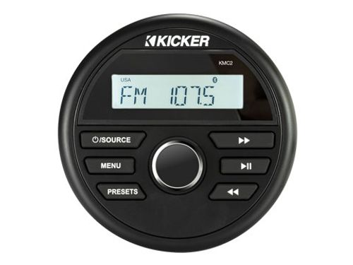 מערכת שמע לסירה Kicker Marine Media Center לאודיו ימי איכותי