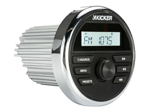 מערכת שמע Kicker Marine – תקריב יחידת שליטה