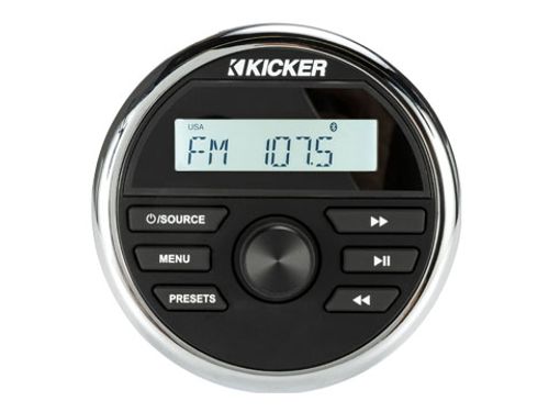 מערכת שמע Kicker Marine – תקריב יחידת שליטה