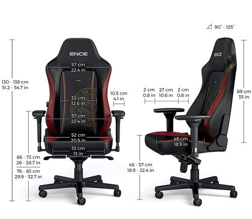 כסא גיימינג Noblechairs HERO Gaming Chair ENCE Edition 