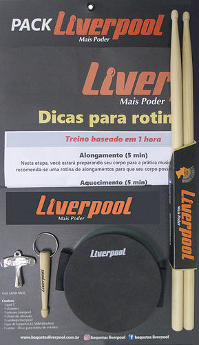 ערכת חובה לכל מתופף ! מבית LIVERPOOL