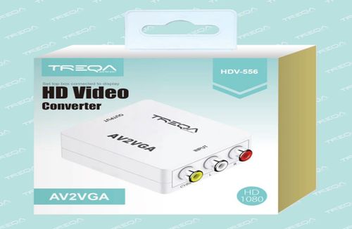 תמונת מוצר נוספת  מתאם AV TO VGA