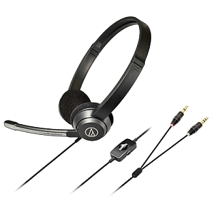 אוזניות אודיו טכניקה AUDIO-TECHNICA ATH-330COM
